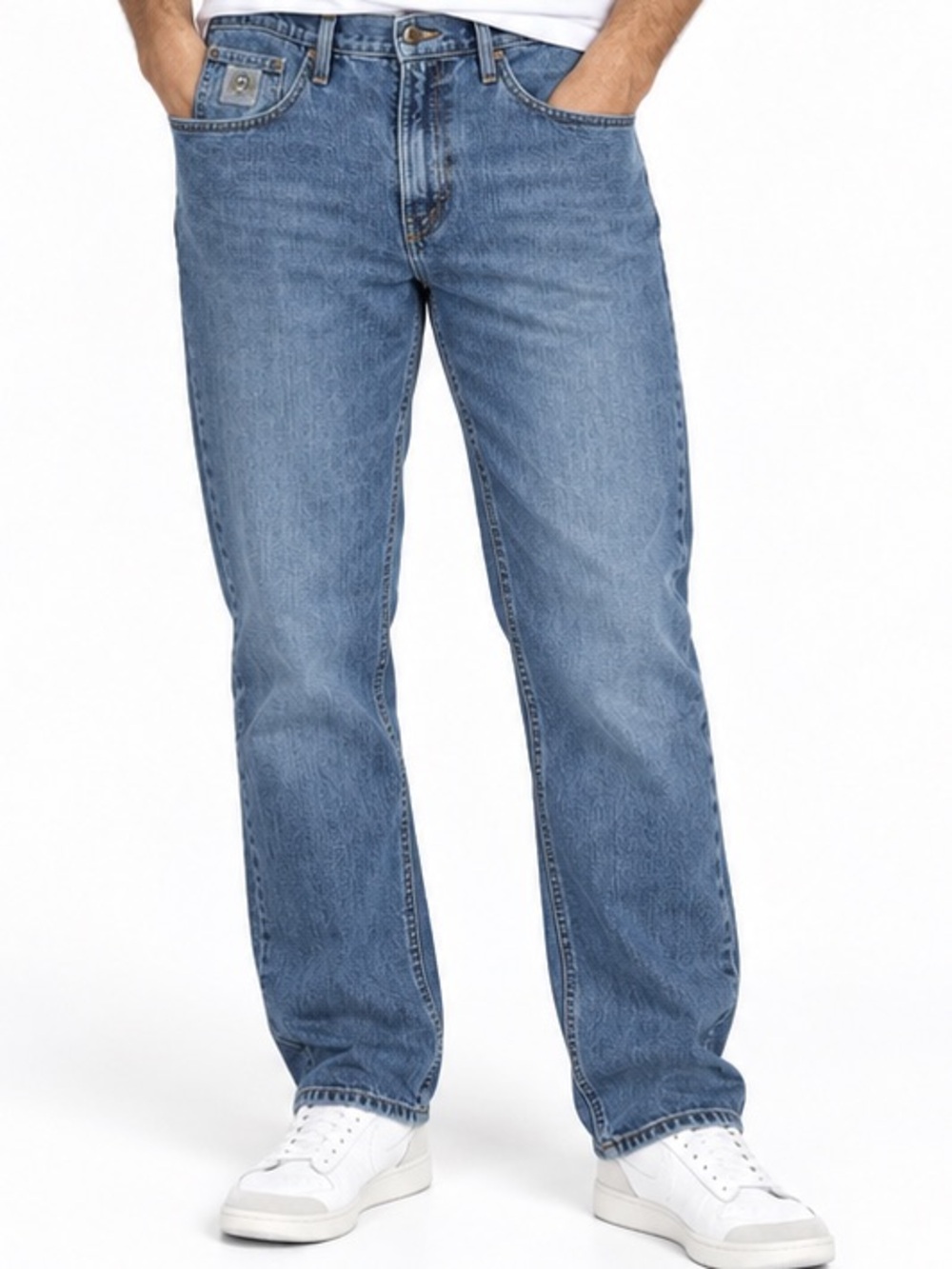 CINCH Men’s Jeans 38x32 Medium Wash Straight Leg Western Cowboy Denim
